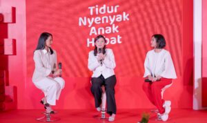 Sesi Talkshow mengenai pentingnya kualitas tidur bagi tumbuh kembang anak bersama Nuch